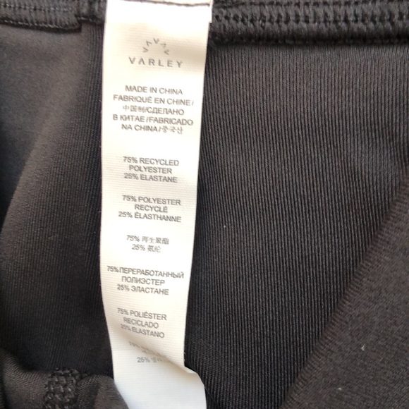 Varley Always High 25 Black Leggings NWT - Picture 5 of 6